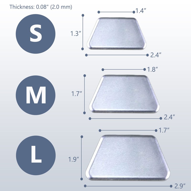 MUROCEA Aluminum Nasal Splints, External Nose Support Protector for Rhinoplasty