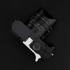 Haoge THB-QS Thumb Up Grip Silver Thumb Rest Black Camera
