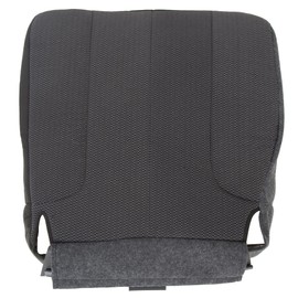Kojem Front Left Driver Side Bottom Seat Cover Compatible with 2003 2004 2005 Dodge Ram 1500 2500 3500 SLT Cloth Dark Gray