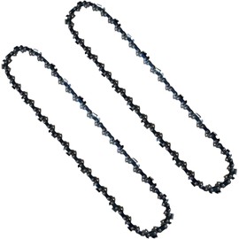 Greenworks Chainsaw Chain 2 Pack for 4-Inch (10cm) Bar -26 Drive Links-Low-Kickback Chain fits Greenworks Mini Chainsaw G24MCS10