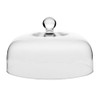 Barski Glass - Cake Dome - with Knob - 10"