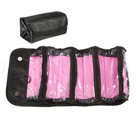 Cosmetic Bag Roll Cosmetic Organizer Storage Multi-Function Storage Bag Foldable Clear Hanging Travel Toiletries Storage Bag Travel Portable Dustproof Storage Bag