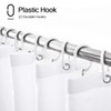 Escerleent Zen Stone Shower Curtains Set for Bathroom - Waterproof