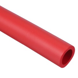 PATIKIL Pipe Insulation Foam Tube, 1" ID x 3.28Ft Foam Pipe Cover Foam Tubing for Handle Grip Support AC Unit Exercise Machine Roof Rack, Red