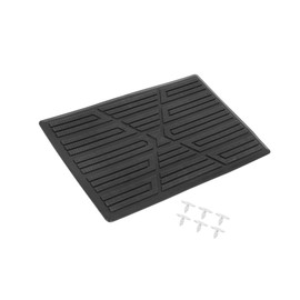 Motoforti Universal Car Trucks Floor Carpet Mat Plate Foot Rest Pedal Pad Long-lasting