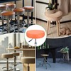 M METERXITY 4-Pack Bar Stool Covers Round, for 12-14 Inch