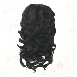 Baluue Ponytail Wig Claw Clip for Hair Extensions Curly Synthetic Hair Wig Jaws Clamp Accessories for Women Girls