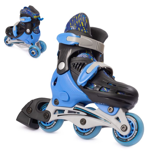 New Bounce Roller Skates for Little Kids - Shoe Size