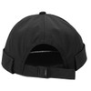 LXOrdora Brimless Hats Quick Drying Docker Caps Beanie Unisex Black