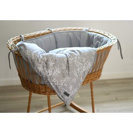 Manostiles Danish Design Organic Cotton Baby Bed Linen Wolf Grey