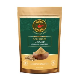 Spice Magic Ground Coriander Powder - 100% Pure & Freshly Ground, Non-GMO, Premium Quality Spice for Cooking and Seasoning- 7 oz (200 g) Resealable Bag
