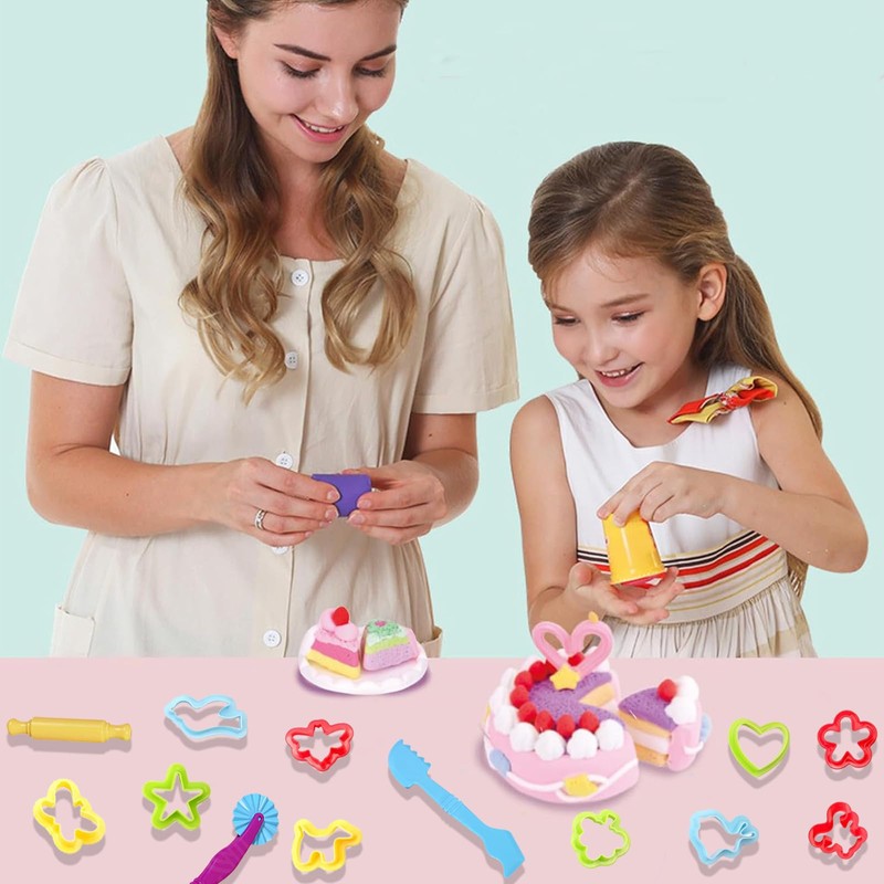 18 Pcs Dough Tools Playdough Tools and Cutters Dough Tools