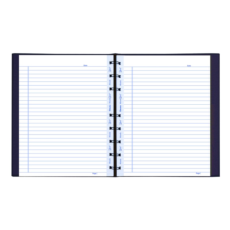 Blueline MiracleBind Notebook, 1-Subject, Medium/College Rule, Purple Cover, (75) 9.25