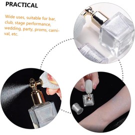 POPETPOP 3 Piezas De Spray De Purpurina Corporal Maquillaje Con Purpurina Para El Rostro Iluminador Cosméticos Brillantes Fácil Aplicación Adecuado Para Ocasiones Especiales.