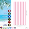 Large Microfibre Beach Towel for Adult,160x90cm Double Sides Pink Striped