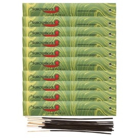 Marbling ~ Lemongrass ~ Incense Sticks (10 Pack - Total of 100 gram)