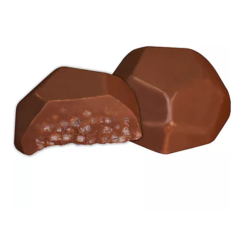 Fruidles Christmas Coal Chocolate Milk Double Crispy Coal, Party Bag
