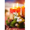 VBS Pina Fir Wreath, Plastic Fir Wreath, Diameter 30 cm,