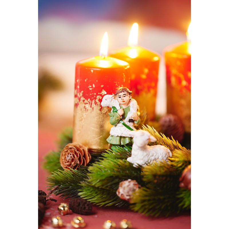 VBS Pina Fir Wreath, Plastic Fir Wreath, Diameter 30 cm,