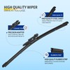 28"+28" Front Windshield Wiper Blades Compatible with Escape 2019-2013/Edge 2020-2015/Focus
