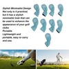 9pcs Golf Club Cover PU Leather Stylish Portable Golf Head