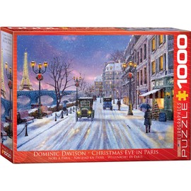 EuroGraphics Christmas Eve in Paris Puzzle (1000 Piece), 6000-0785