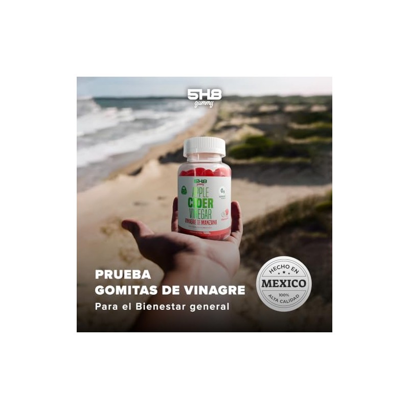 Gomitas de Vinagre de Manzana con Inulina de Agave -