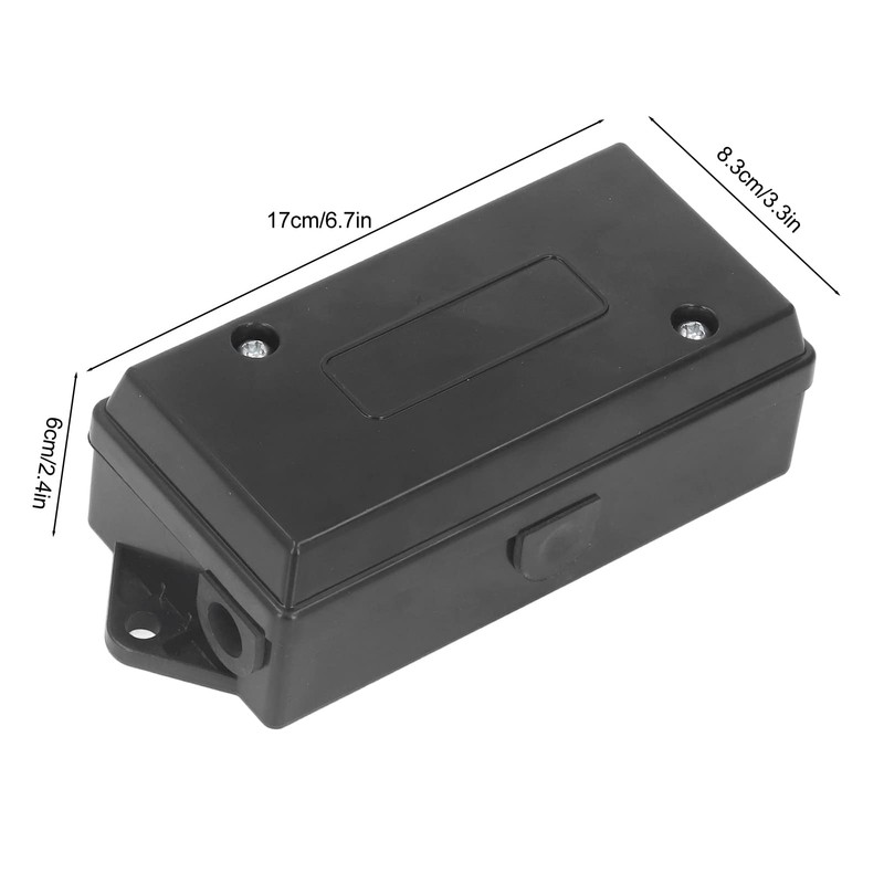 OVAQUIXI 7 Way Trailer Junction Box, ABS Terminal Connector, Waterproof