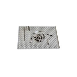 326 Hole Rectangle Acrylic Wire Designing Jig Board & 25 Metal Jig Pegs for Wire Shaping, Hobby, Jewellery Design (J2237). Free UK Postage