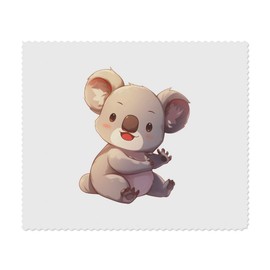 2 x 'Cute Koala' Microfibre Lens/Glasses Cleaning Cloths (LC00025617)