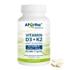 APOrtha Vitamin D3 10,000 IU + 200 μg K2 99+%