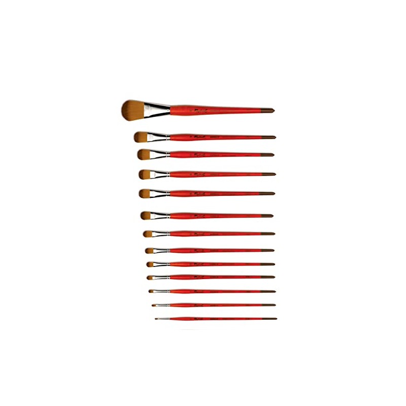 Raphael 8792 Kaerell Filbert Brush, 4 Size
