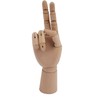 Flexible Wooden Hand Model Moveable Wooden Artists Manikin Hand Figure