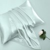Vonty Satin Sheets Extra Deep Pocket King Size Sheets -