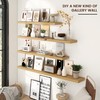 Venusmiles Floating Shelves for Wall, Large Wall Mounted Shelves with