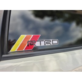RTRD Sticker Decal – 10" × 3" High-Gloss Weatherproof Vinyl, Bubble-Free Automotive Grade. (1, 2)