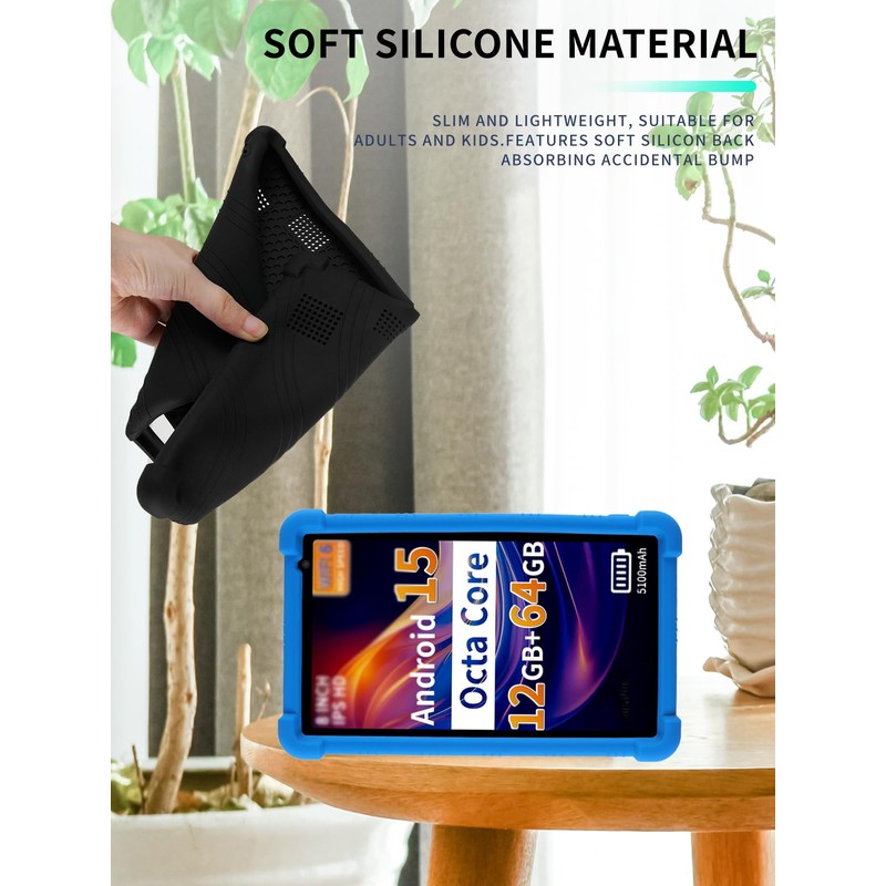 Case for Topsand M8 2025 Android 15 Tablet 8 inch，WUNIAK