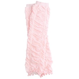 juDanzy Rouched baby leg warmers for girls, toddler, child (One Size (12 pounds to 10 years), Heavenly Pink)