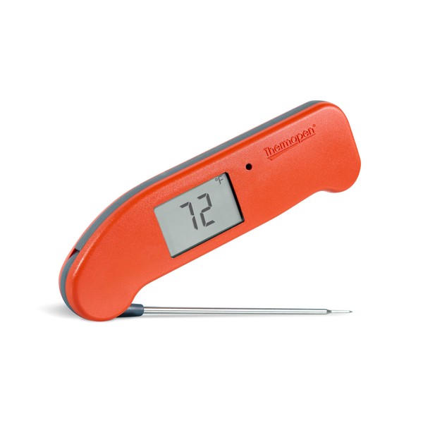 ThermoWorks Thermapen ONE, No. 1 Recommended Instant-Read Thermometer - Cayenne