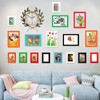 YIYINOE Eco-Friendly Cardboard Photo Frames Set of 12 - Removable