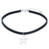 MICMIF 925 Sterling Silver Necklace Women's Choker Star Pendant with