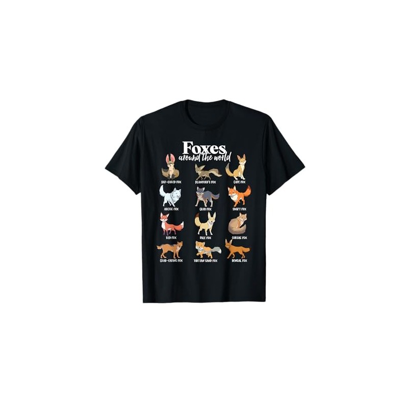Foxes of the world T-Shirt