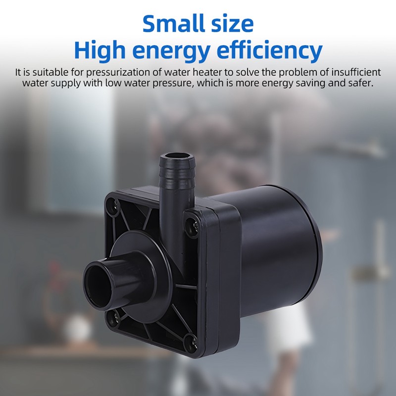 24V 28W DC Booster Pump 700L/h Brushless Submersible Pump with