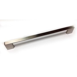Richelieu Hardware H8310160BNT 6 5/16-inch (160 mm) Center-to-Center Brushed Nickel Modern Cabinet and Drawer Pull Handle for Kitchen, Bathroom, and Furniture