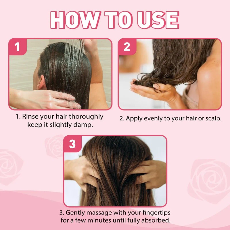 Aceite Capilar Wozutunt Chebe & Rose Extract Para El Crecimi