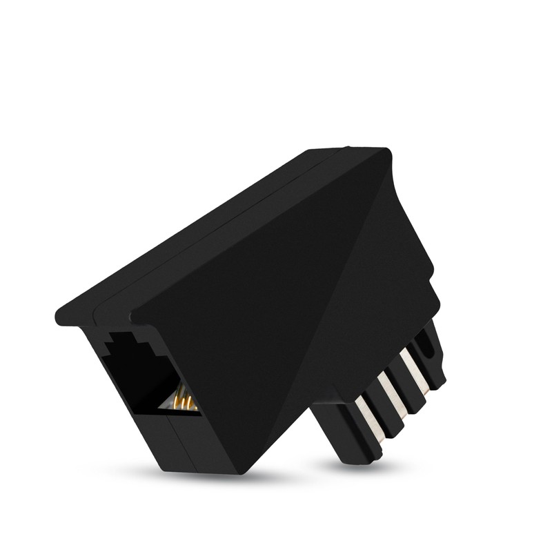 BIGtec TAE RJ11 Adapter TAE-F Male to RJ11 Female 6P4C