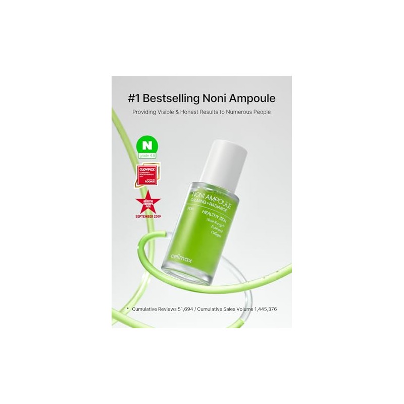 Celimax Noni Energy Ampoule Suero Hidratante y Calmante 50 ml