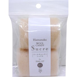 hamanaka Wool Felt Wool Candy syukuru Natural Blend Col. 811 Cream G H441 – 127 – 811 