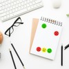 Smiley Face Stickers, Red Yellow Green Traffic Light Mood Sticker,