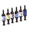 6PCS Mini Beer Bottle Golf Tees Plastic Funny Golfing Tees